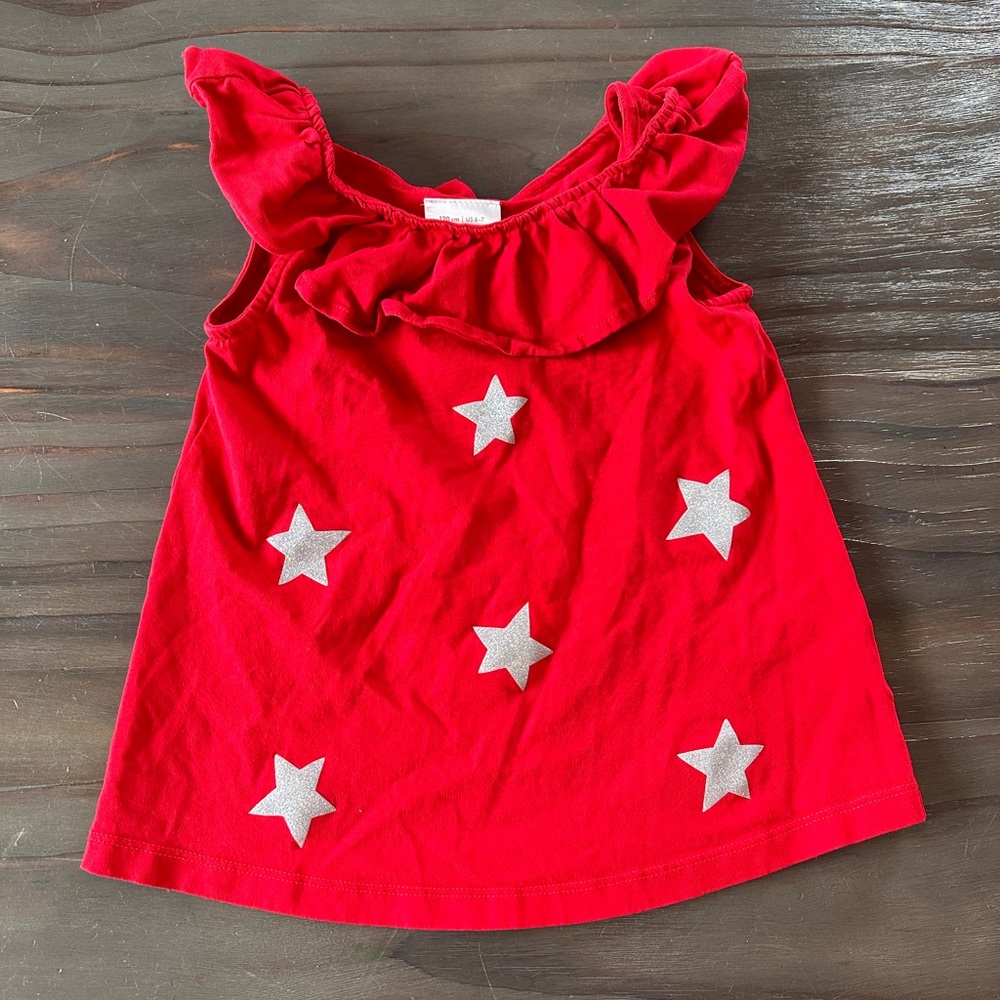 EUC Starry Popover Hanna Andersson Top